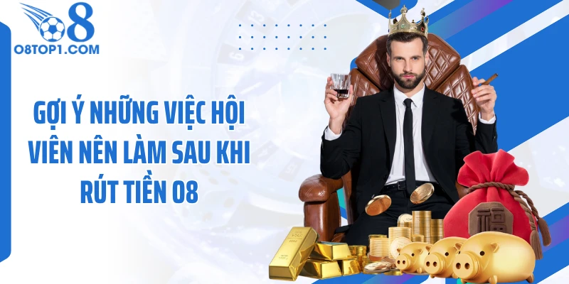 Gợi ý những việc hội viên nên làm sau khi rút tiền O8